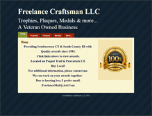 Tablet Screenshot of freelancecraftsmanllc.com